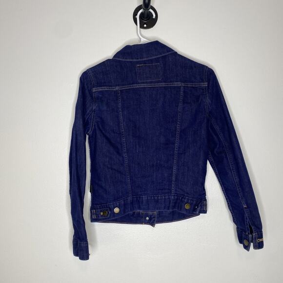 Patagonia Iron Clad Organic Cotton Womens Denim Jean Trucker Jacket - XS - Picture 2 of 4